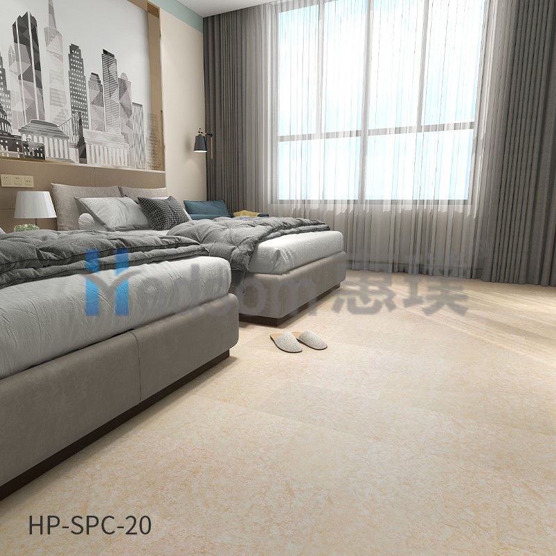 HP-SPC-20 惠璞石塑石材鎖扣地板溫馨舒適防潮放水防滑